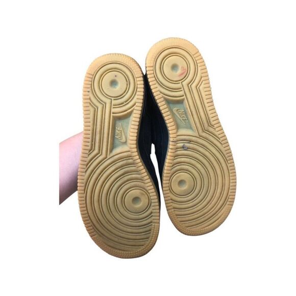 Nike Air Force 1 Premium GS 'Black Gum' Size 5 - Picture 3 of 12